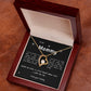 To My Mommy - Thank You for Growing Me - Forever Love Necklace