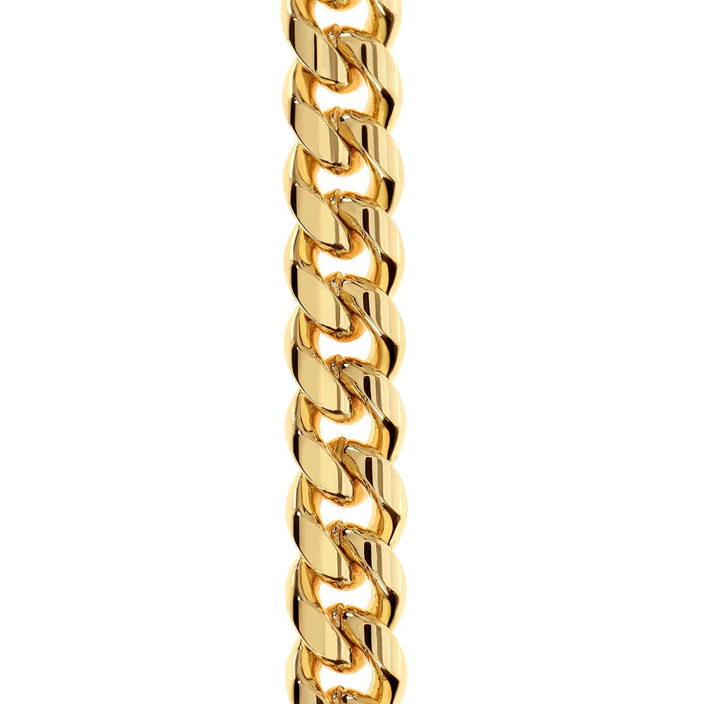 To the Father of My Children - From Wife - You're My Superhero - Cuban Link Chain