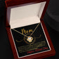 Mom - Love You to the Moon - Happy Mother's Day - Love Knot Necklace